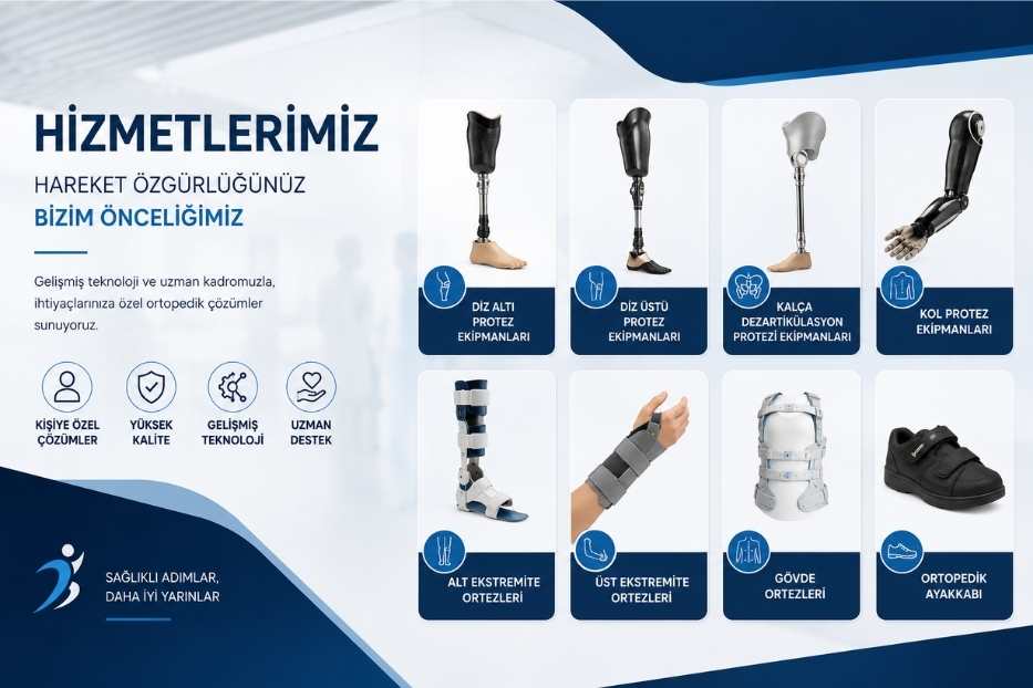 protez ortez yapımı ve uygulama hizmetleri